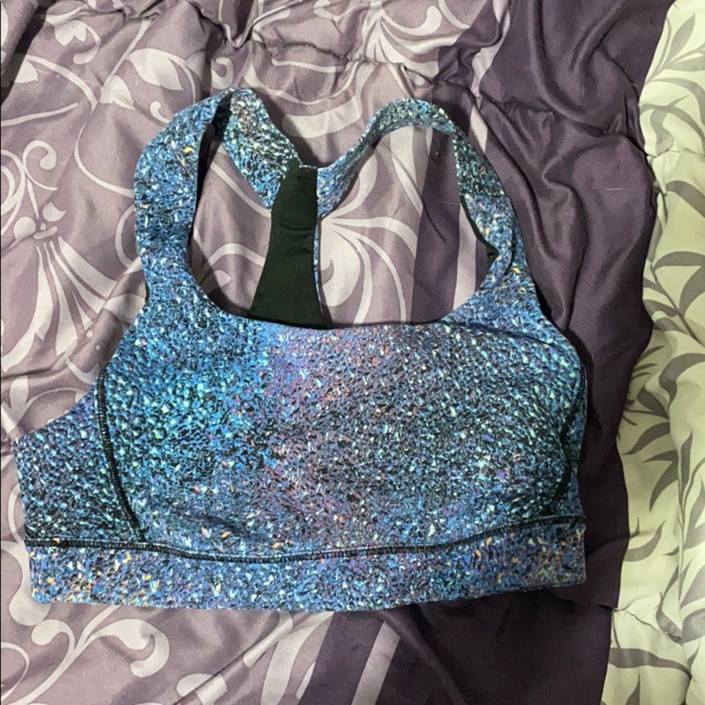 Lulu lemon multi color sports bra